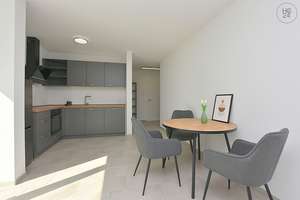 Wunderschöne,modern möblierte Wohnung mit Innenhof zum Mitnutzen in Stuttgart Ost (Berg) – Die vollständige Adresse der Immobilie erhältst du vom Anbieter., 70190 Berg, Stuttgart – Vorschaubild 3