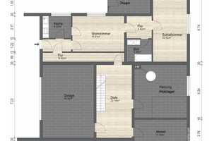 Großzügiges Wohnhaus mit 3 Wohneinheiten in sonniger Lage – Zollernalbkreis – Vorschaubild 18