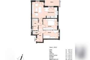 Tauschwohnung: gepflegte 3 Zi Wohnung im Brunnenviertel – Die vollständige Adresse der Immobilie erhältst du vom Anbieter., 14478 Waldstadt I, Potsdam – Vorschaubild 9