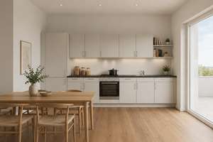 Neubau Penthouse | spektakulärer Weitblick ins Grüne trotz zentraler Stadtlage| 3-Zimmer | Erstbezug – Hagsfelder Allee 17, 76131 Oststadt, Karlsruhe – Vorschaubild 8