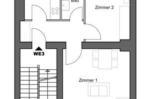 WUNDERSCHÖNE 2-ZIMMERWOHNUNG MIT BALKON == WOHLGEMUTHSTR== 2.OG == KOMPLETT MÖBLIERT==WG-GEEIGNET – Die vollständige Adresse der Immobilie erhältst du vom Anbieter., 12437 Baumschulenweg, Berlin – Vorschaubild 3