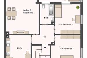 Ihr neues Zuhause in Bielefeld-Großdornberg - Doppelhaushälfte mit zwei Wohneinheiten! – Die vollständige Adresse der Immobilie erhältst du vom Anbieter., 33619 Dornberg, Bielefeld – Vorschaubild 19