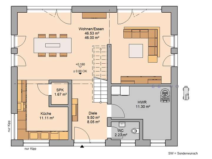 Grundriss Erdgeschoss