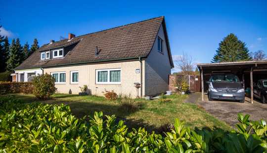 Bild von Erbpacht; Doppelhaushälfte auf großem Grundstück