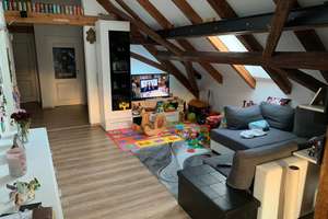 Helle 3-Zimmer-Dachgeschosswohnung mit Balkon und Einbauküche in Tannheim – Hauptstrasse 15, 88459 Tannheim – Vorschaubild 4