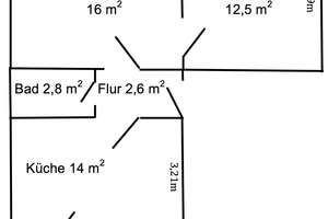 Helle, freundliche  2-Zimmer Wohnung mit Balkon im 2. OG in Geestemünde – Die vollständige Adresse der Immobilie erhältst du vom Anbieter., 27570 Geestemünde, Bremerhaven – Vorschaubild 12