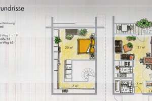 Schöne Maisonette-Wohnung (BS-Kanzlerfeld) mit Süd-Balkon, Bad neu saniert 2026 – Die vollständige Adresse der Immobilie erhältst du vom Anbieter., 38116 Lehndorf-Watenbüttel, Braunschweig – Vorschaubild 17