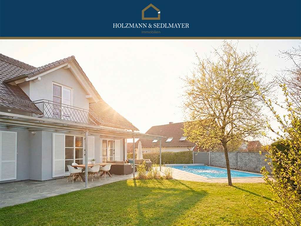 Immobilie in Altfraunhofen - Wohnen mit Anspruch: Repräsentatives Einfamilienhaus mit hochwertiger Ausstattung in Altfraunhofen - Bild 0