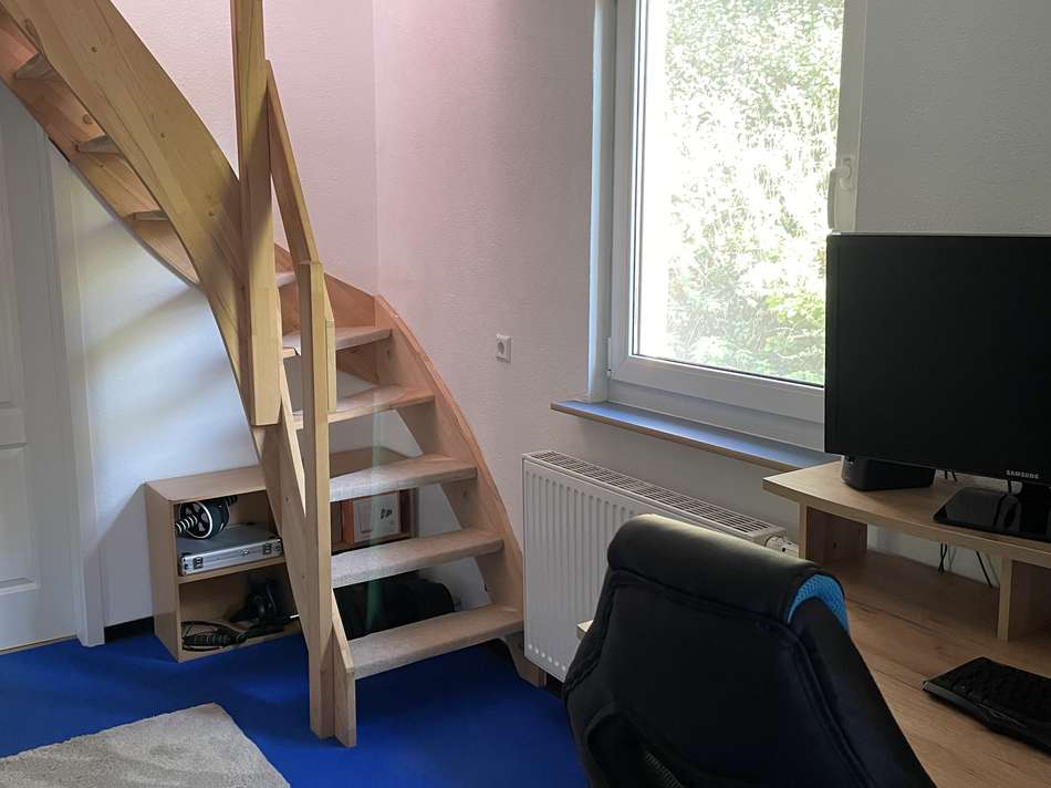 Durchgangszimmer Büro