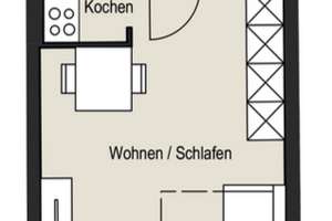 Appartement in der Innenstadt am Rand zum Belgischen Viertel – Die vollständige Adresse der Immobilie erhältst du vom Anbieter., 50674 Neustadt/Süd, Köln – Vorschaubild 4