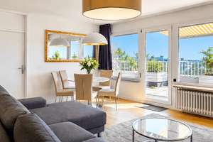 Penthouse-Wohnen für Paare - mit Weitblick über Wiesbaden Nordenstadt