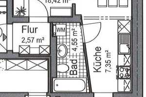 frei ab 1.7.25 ! Moderner  Grundriss - sonniger Süd-Balkon  ! – Rudolf-Marek-Str. 7, 9112 Chemnitz – Vorschaubild 8