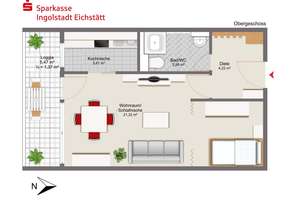 Ihr Mieter ist schon da! – Die vollständige Adresse der Immobilie erhältst du vom Anbieter., 85057 Mitte, Ingolstadt – Vorschaubild 8