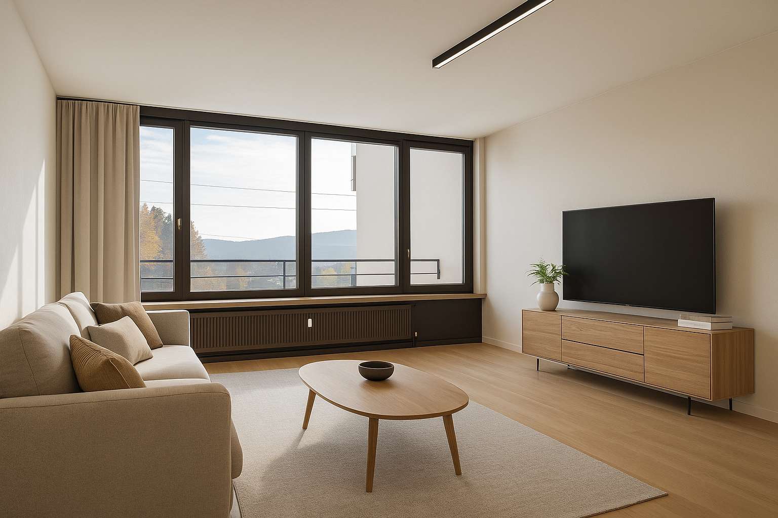 Immobilie in Küssaberg - Kapitalanlage oder Eigenheim gesucht? 4,5-Zimmer Wohnung mit Balkon in Kadelburg - Bild 12