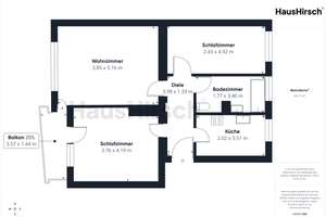 3-Zimmer zzgl. ca. 60 m² ausgebauter Dachfläche | insgesamt 7 Zimmer  – Die vollständige Adresse der Immobilie erhältst du vom Anbieter., 70565 Fasanenhof, Stuttgart – Vorschaubild 21