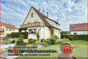 Einfamilienhaus mit ELW, Nahwärmeheizung und 2 Garagen in guter Lage – Die vollständige Adresse der Immobilie erhältst du vom Anbieter., 88605 Meßkirch – Vorschaubild 1