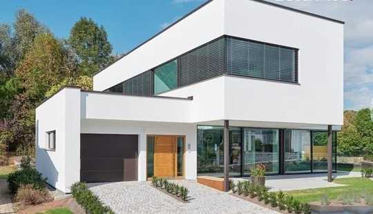 Bild von LUXHAUS Bauhaus Villa für Individualisten 170 m² plus Keller alles noch individuell planbar !