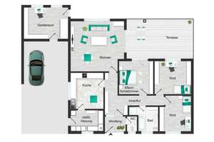 Gartenglück trifft Wohnkomfort und viel Platz: Bungalow mit ausgebauten Dachgeschoss in Drentwede – Die vollständige Adresse der Immobilie erhältst du vom Anbieter., 49406 Drentwede – Vorschaubild 13
