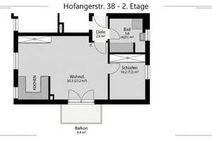 Lichtdurchflutetes Wohnen direkt am Ostpark mit Balkon – Hofangerstr 38, 81735 Ramersdorf, München – Vorschaubild 19