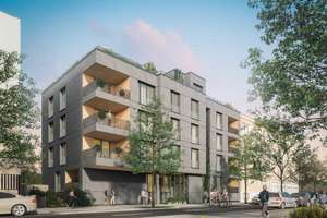 Modern wohnen am Wiener Platz: Neubau, 4-Zimmer-Eigentumswohnung mit Süd-Balkon
