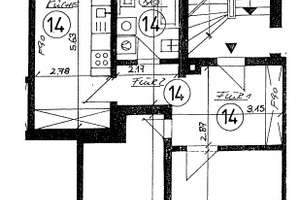 Mockau, frisch renovierte 2 Zimmer-Wohnung, Tageslichtbad mit Wanne im 1. OG, Laminat – Die vollständige Adresse der Immobilie erhältst du vom Anbieter., 4357 Mockau-Nord, Leipzig – Vorschaubild 3