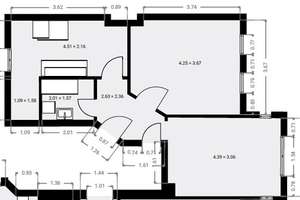 Sofort beziehbar! 2 Zimmer mit Küche – Die vollständige Adresse der Immobilie erhältst du vom Anbieter., 27576 Lehe, Bremerhaven – Vorschaubild 5