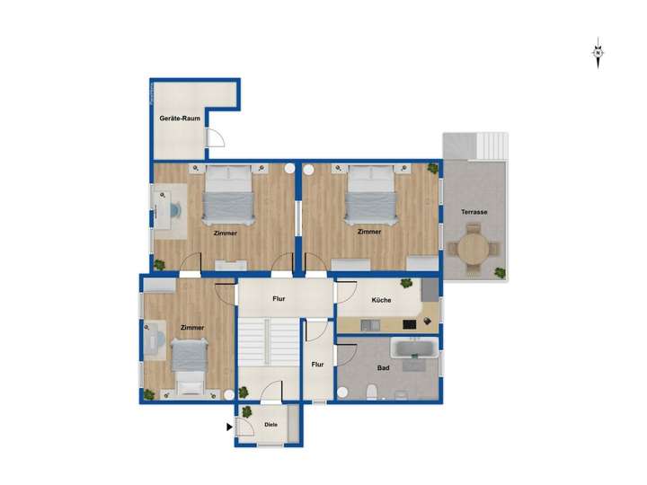 Grundriss Erdgeschoss