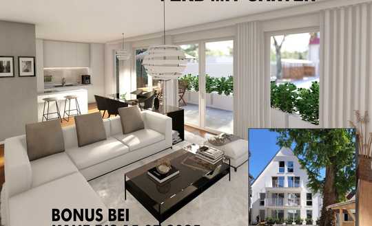 4-ZKB MIT GROSSER TERRASSE UND GARTEN