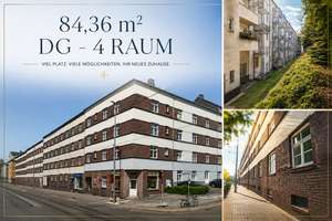 Helle 4-Raum-DG-Wohnung mit Balkon