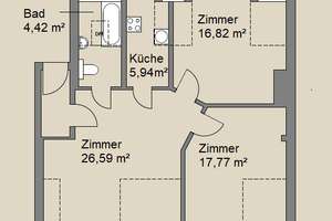 Einladendes Dachgeschoss mit Charme – Stilvoll wohnen im Altbauambiente - Provisionsfrei! – 4315 Neustadt-Neuschönefeld, Leipzig – Vorschaubild 11