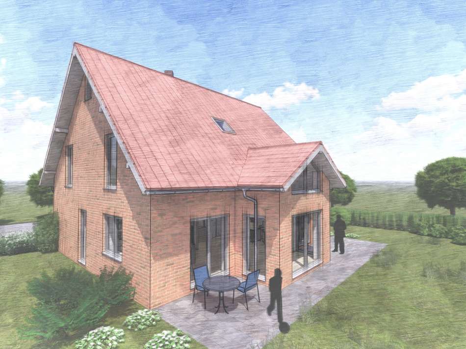 Rückansicht Seite rechts