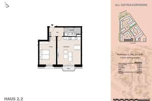 **Erstbezug**  Helle 2-Raum-Wohnung mit Balkon in Dresden-Friedrichstadt – Friedrichstraße  60, 1067 Friedrichstadt, Dresden – Vorschaubild 9