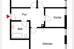 3 Zimmer-Wohnung in 1993 saniertem Mehrfamilienhaus - Kapitalanleger aufgepasst – Die vollständige Adresse der Immobilie erhältst du vom Anbieter., 72770 Ohmenhausen, Reutlingen – Vorschaubild 2