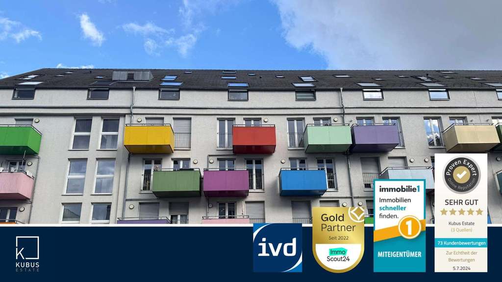 Immobilie in Tübingen - Vermietetes 1-Zimmer-Appartement mit Terrasse in Tübingen und viel Potenzial (Underrent) - Bild 0