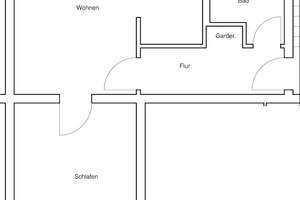 Hermann-von-Vechelde-Str. 27, 3 L - Zweizimmerwohnung im Bebelhof – Hermann-von-Vechelde-Str. 27, 38126 Viewegsgarten-Bebelhof, Braunschweig – Vorschaubild 2