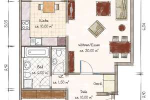 Vermietete Drei-Zimmer Wohnung mit Balkon, Aufzug und Tiefgarage-Stellplatz – Die vollständige Adresse der Immobilie erhältst du vom Anbieter., 4249 Großzschocher, Leipzig – Vorschaubild 14