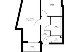 DT7 - Neubau-Dachgeschosswohnung in zentraler Lage – Die vollständige Adresse der Immobilie erhältst du vom Anbieter., 21031 Lohbrügge, Hamburg – Vorschaubild 7