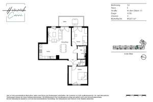 Gut geschnittene 3-Zimmer-Wohnung im Heinrich Carré – In den Diken 11, 40472 Rath, Düsseldorf – Vorschaubild 23