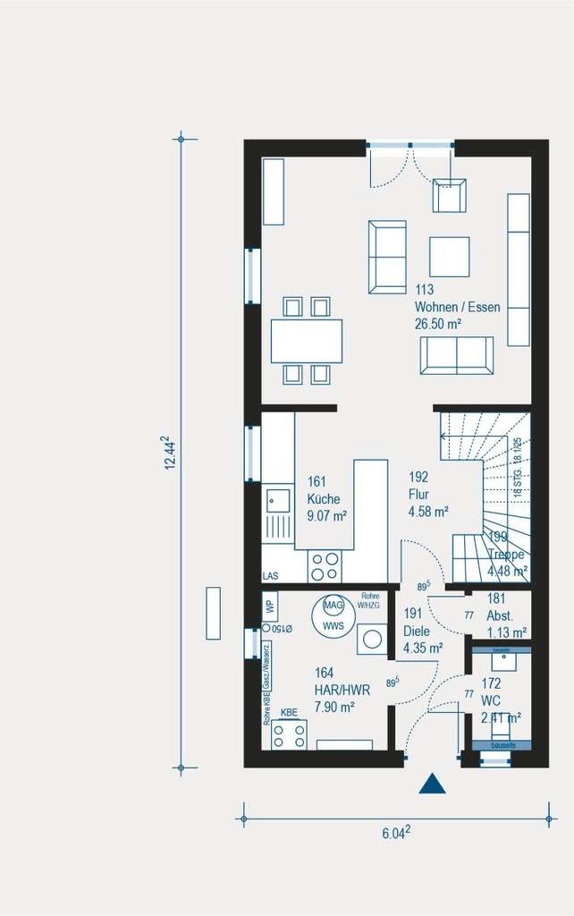 Immobilie in Iffezheim - Innovatives Doppelhaus Double 11 - Raumwunder für modernes Wohnen mit cleverer Raumaufteilung - Bild 2
