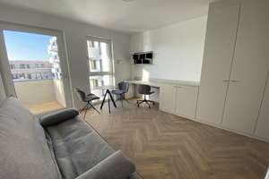 Modernes Single-Apartment - voll möbliert, mit Balkon! – Vesaliusstraße 4a, 13187 Pankow (Ortsteil), Berlin – Vorschaubild 1