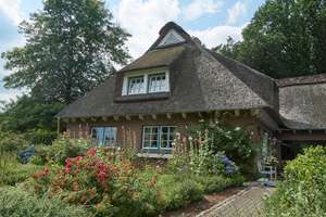 Charmantes Reetdachhaus am Waldrand