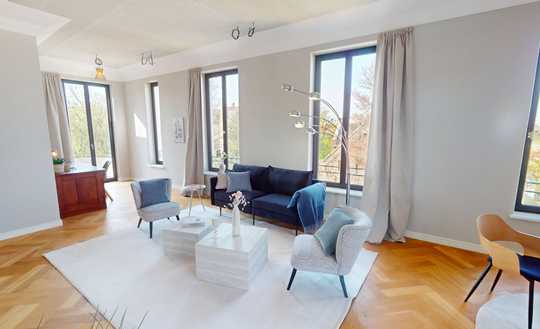 NEUWERTIGES PENTHOUSE IM LUXUSSEGMENT AM WASSERTURM MIT DACHTERRASSE, BALKON & PRIVATLIFT!
