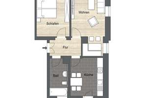 Neu & In Modernisierung! Sonniger Balkon I  Tageslichtbad mit Badewanne I moderne Einbauküche – Hans-Sachs-Straße 29, 1129 Pieschen-Nord/Trachenberge, Dresden – Vorschaubild 12