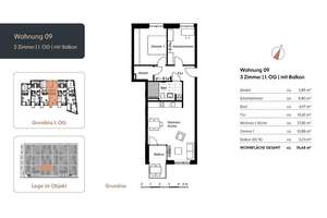 Moderne 3-Zimmer-Neubau-Wohnung in Uni-Nähe! – Bodestraße 1, 30167 Nordstadt, Hannover – Vorschaubild 14