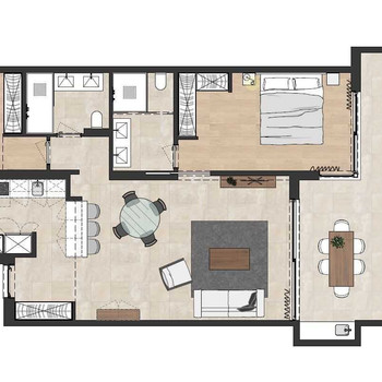 Fantastische Wohnung in Palo Alto, Ojén