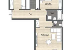 3-ZIMMER ETAGENWOHNUNG IN HESSENTAL MIT AUFZUG UND GARAGE – Die vollständige Adresse der Immobilie erhältst du vom Anbieter., 74523 Schwäbisch Hall – Vorschaubild 16