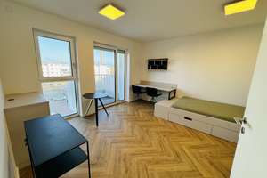 Modernes möbliertes Studio direkt in Adlershof mit EBK, Balkon und Abstellkammer!! – Otto-Franke-Straße 45, 12489 Adlershof, Berlin – Vorschaubild 7