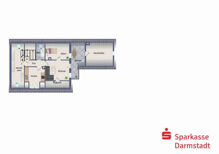 Grundriss Dachgeschoss