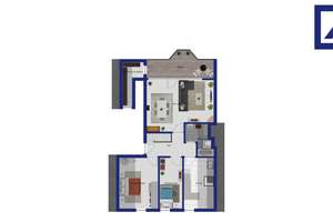 Hier hat man Platz: Maisonette mit bis zu fünf Räumen und Balkon – 41061 Gladbach, Mönchengladbach – Vorschaubild 12