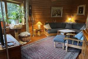 Einzigartiges Blockhaus mit Fernblick, traumhaftem Garten und großzügigem Grundstück – Die vollständige Adresse der Immobilie erhältst du vom Anbieter., 74259 Widdern – Vorschaubild 1